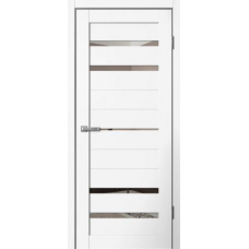 Дверь межкомнатная Сибирь Профиль Barn 3 Эмалит белый, зеркало Дверь межкомнатная Сибирь Профиль Barn 3 Эмалит белый, зеркало